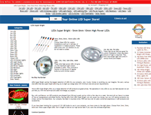 Tablet Screenshot of ledssuperbright.com